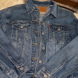 Levi's classic blue denim jacket